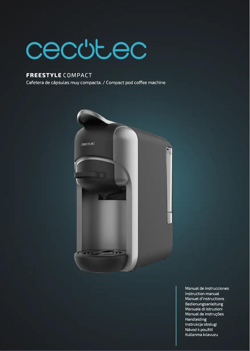 First page image of the manual for FreeStyle Compact