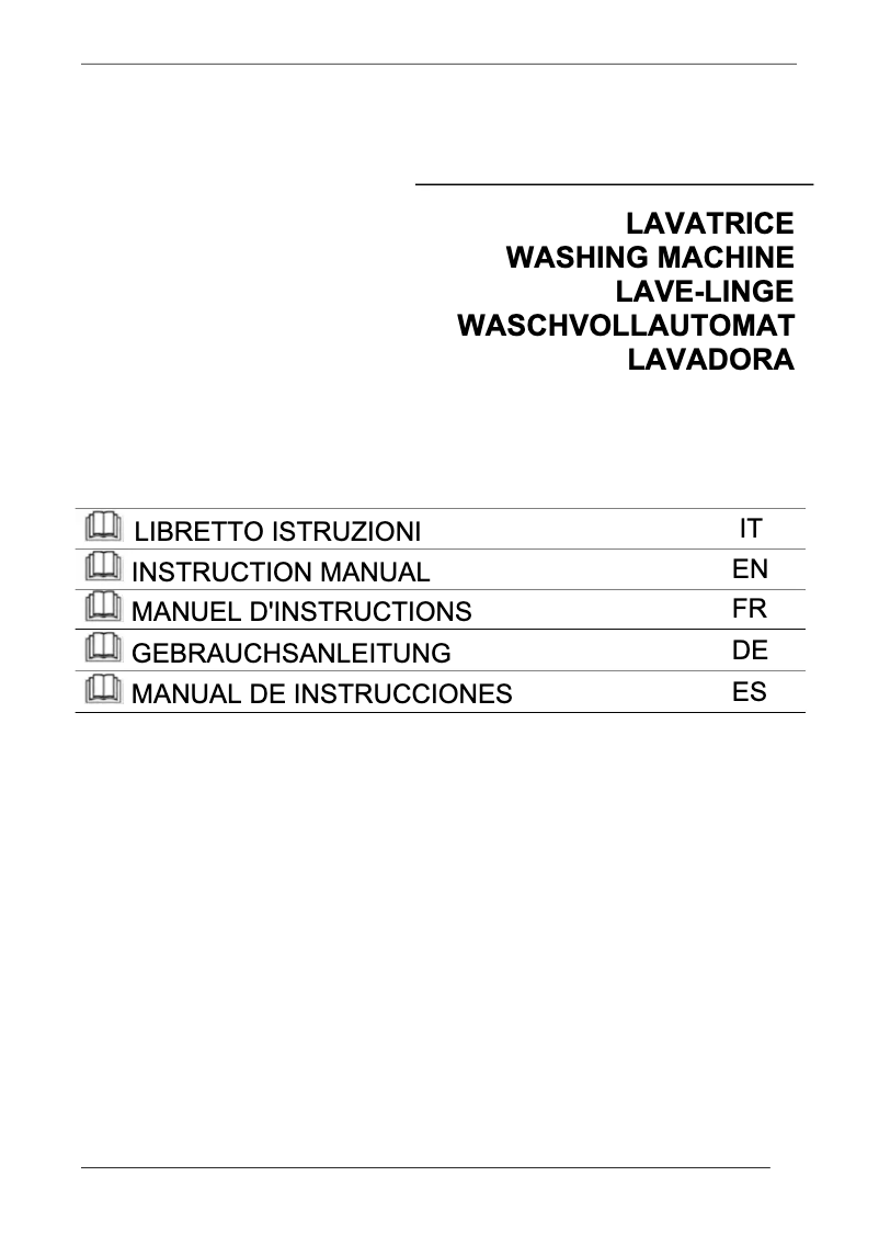 First page image of the manual for LST107