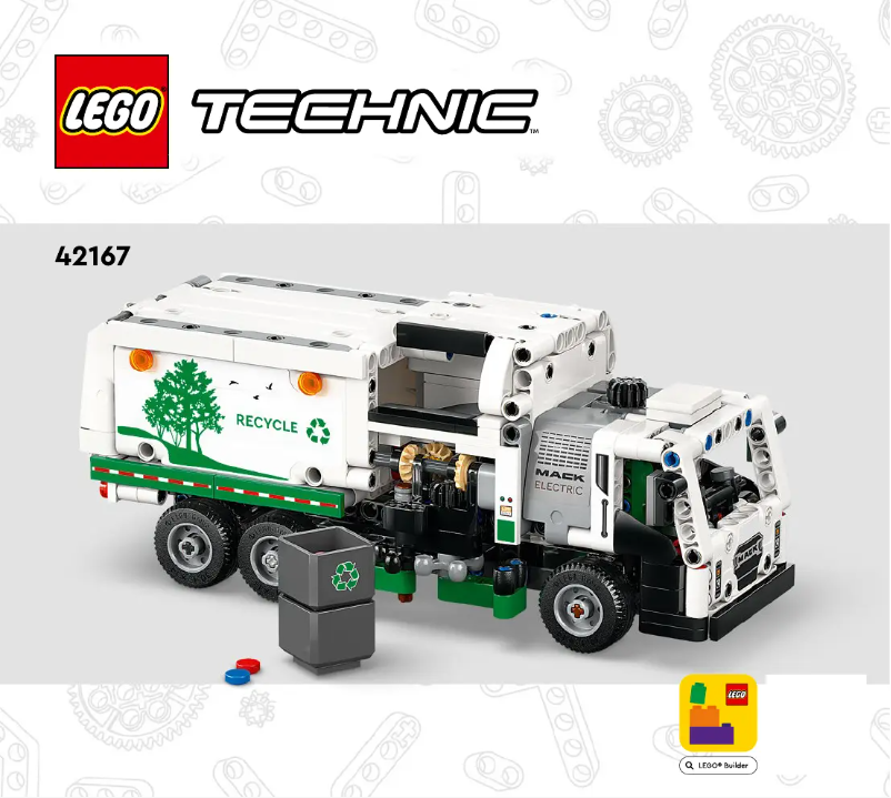 Page 1 of the manual User Manual Lego Technic 42167