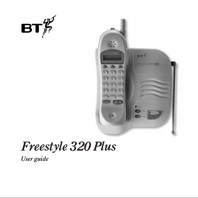 Page 1 of the manual User Manual BT Freestyle 320 Plus
