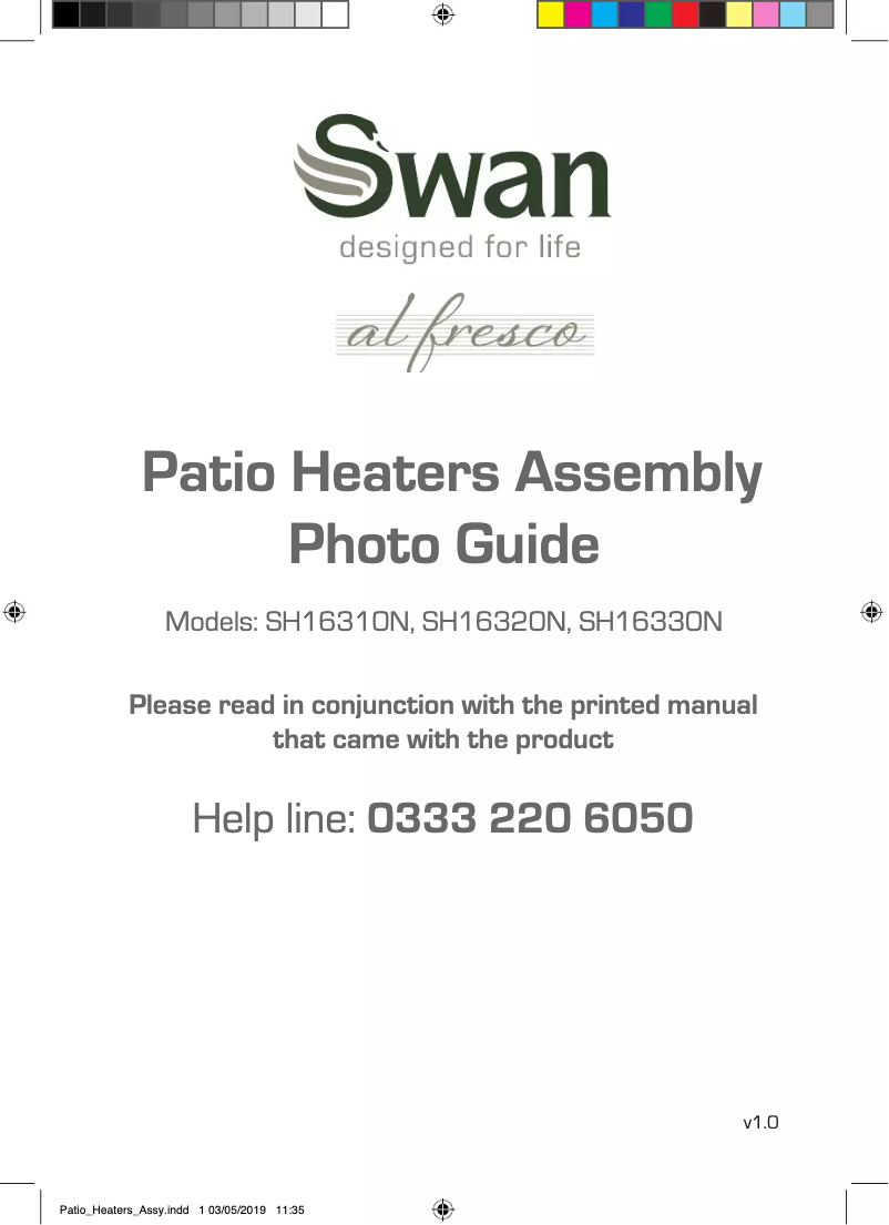 Image de la première page du manuel de l'appareil SH16310N