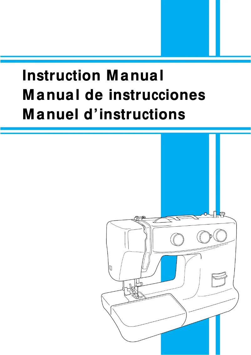 Page 1 of the manual User Manual Brother XL-5232