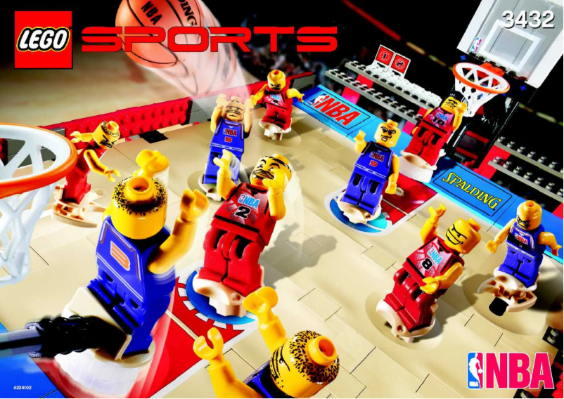 Page 1 of the manual User Manual Lego Sports 3432