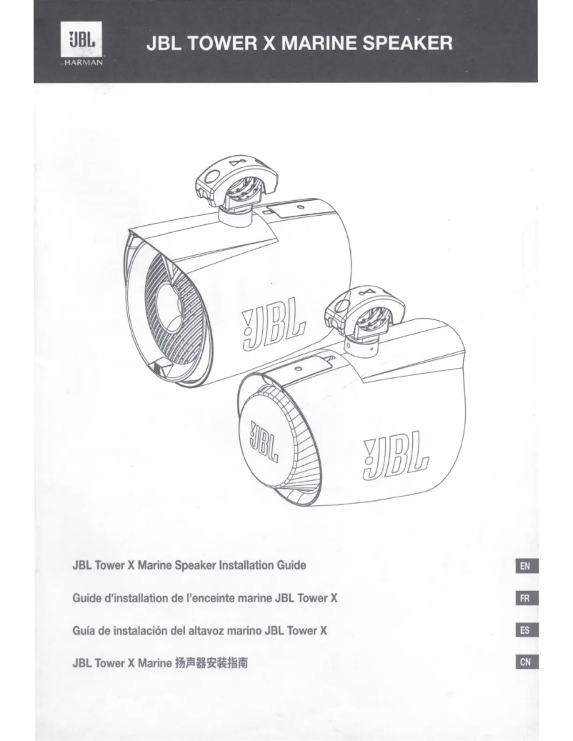 First page image of the manual for Tower X