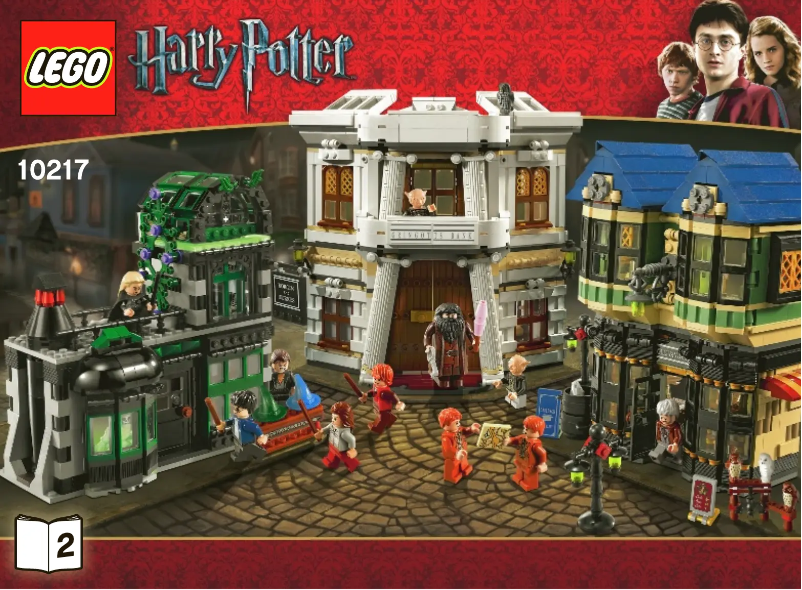 First page image of the manual for Diagon Alley (TM)