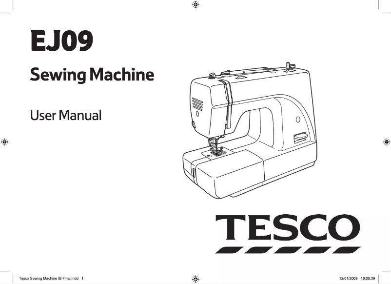 First page image of the manual for EJ09