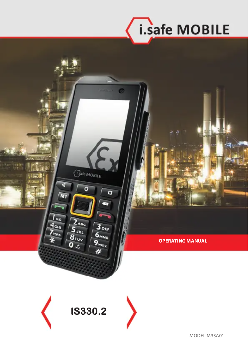 Page 1 of the manual User Manual i.safe Mobile IS330.2