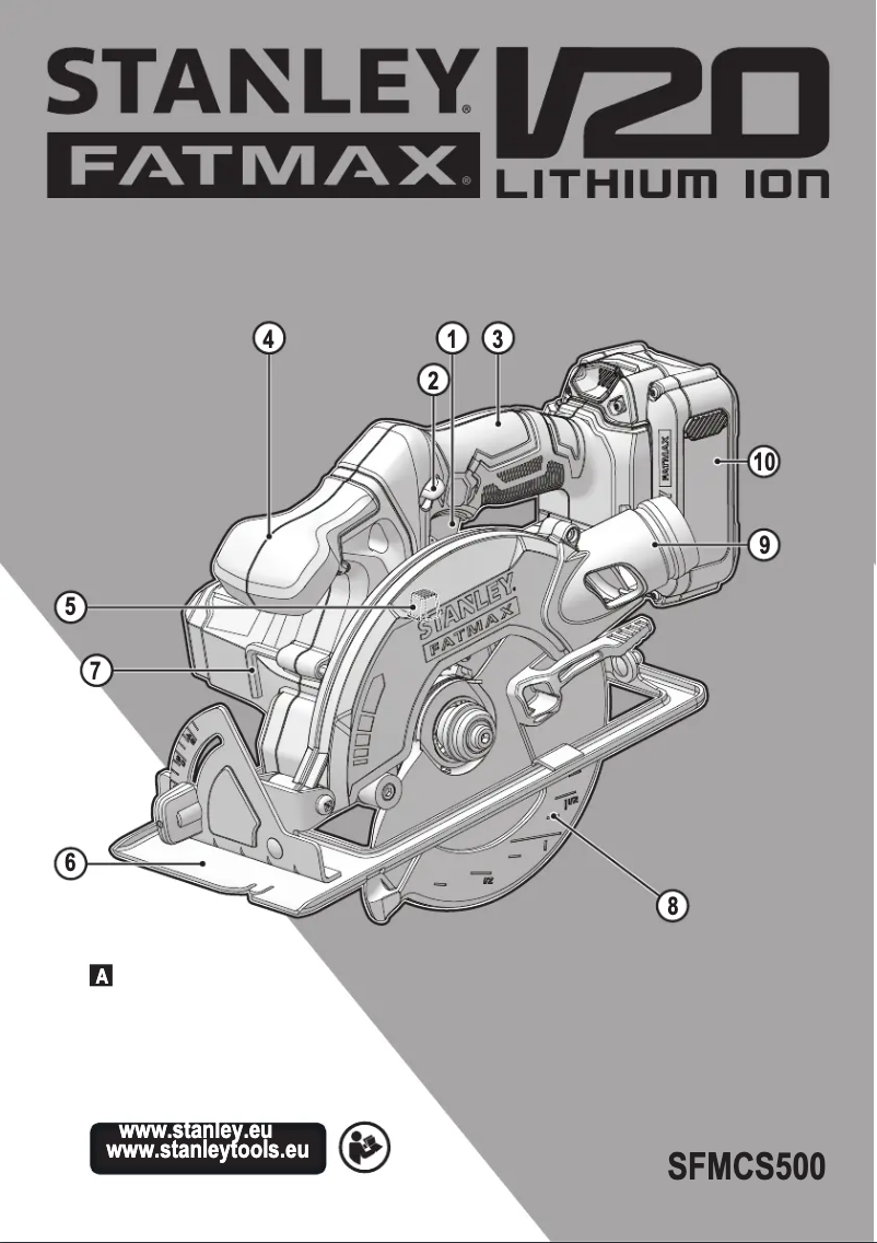 First page image of the manual for Fatmax SFMCS500