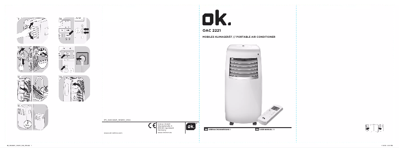 Page 1 of the manual User Manual OK OAC 2221