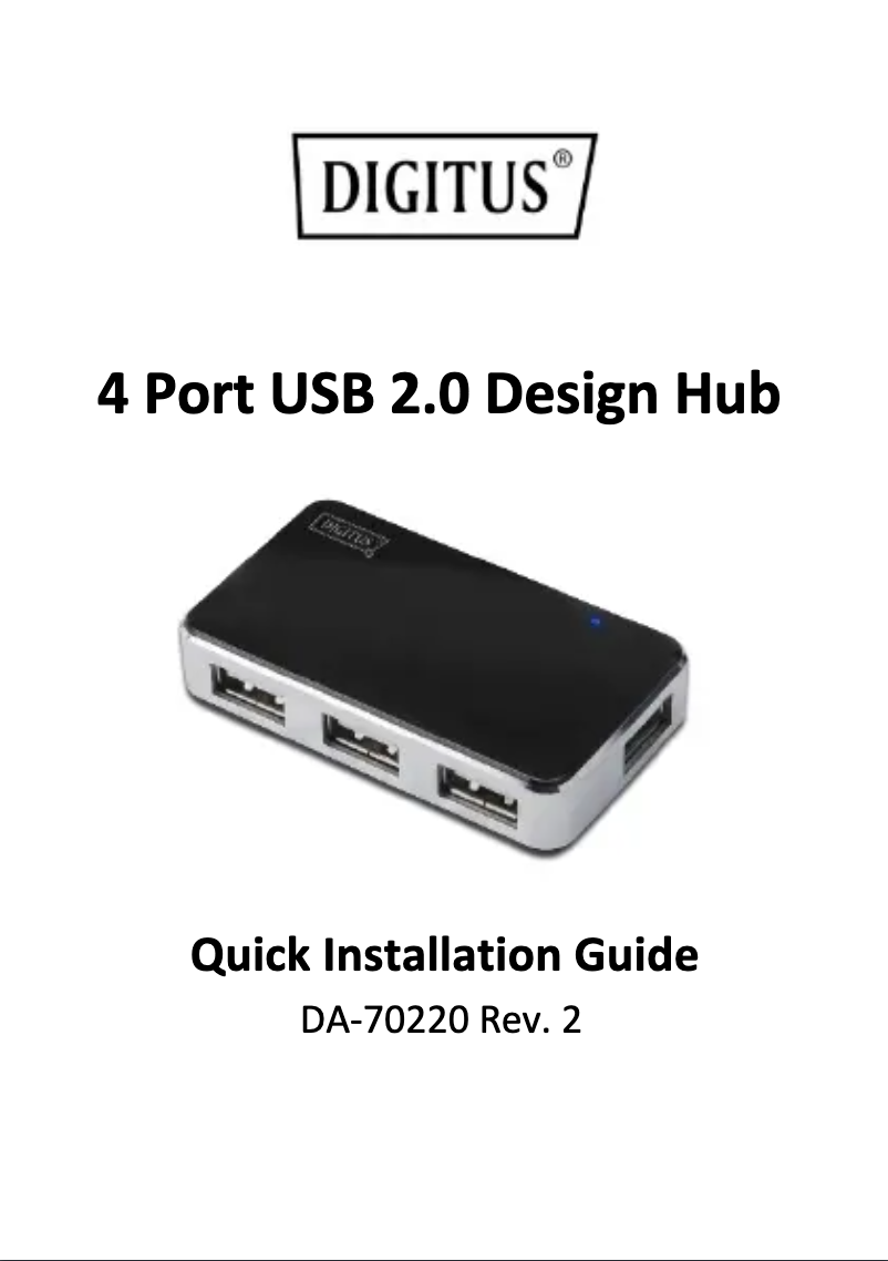 First page image of the manual for DA-70220