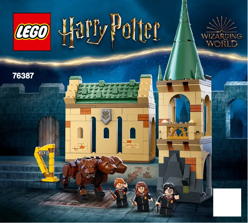 First page image of the manual for Harry Potter 76387