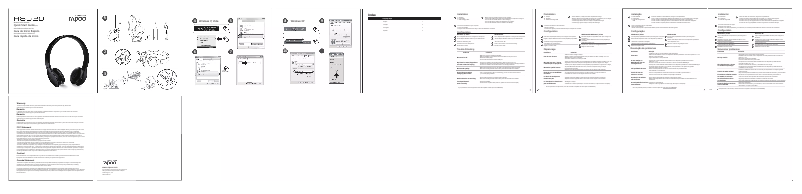 First page image of the manual for H8020