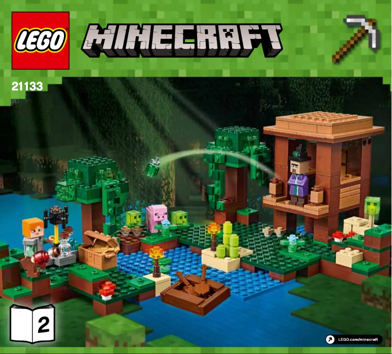 Page 1 of the manual User Manual Lego Minecraft 21133