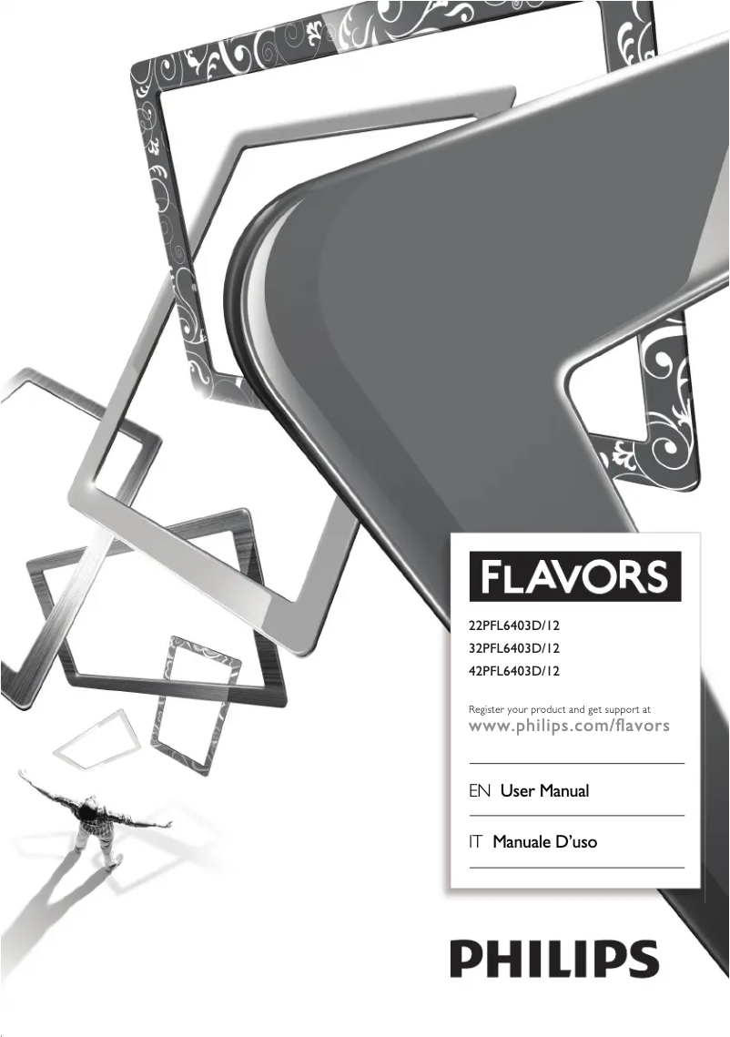 First page image of the manual for 42PFL6403D