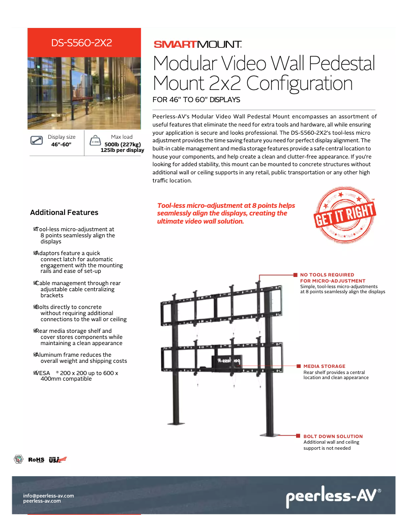 First page image of the manual for DS-S560-2X2