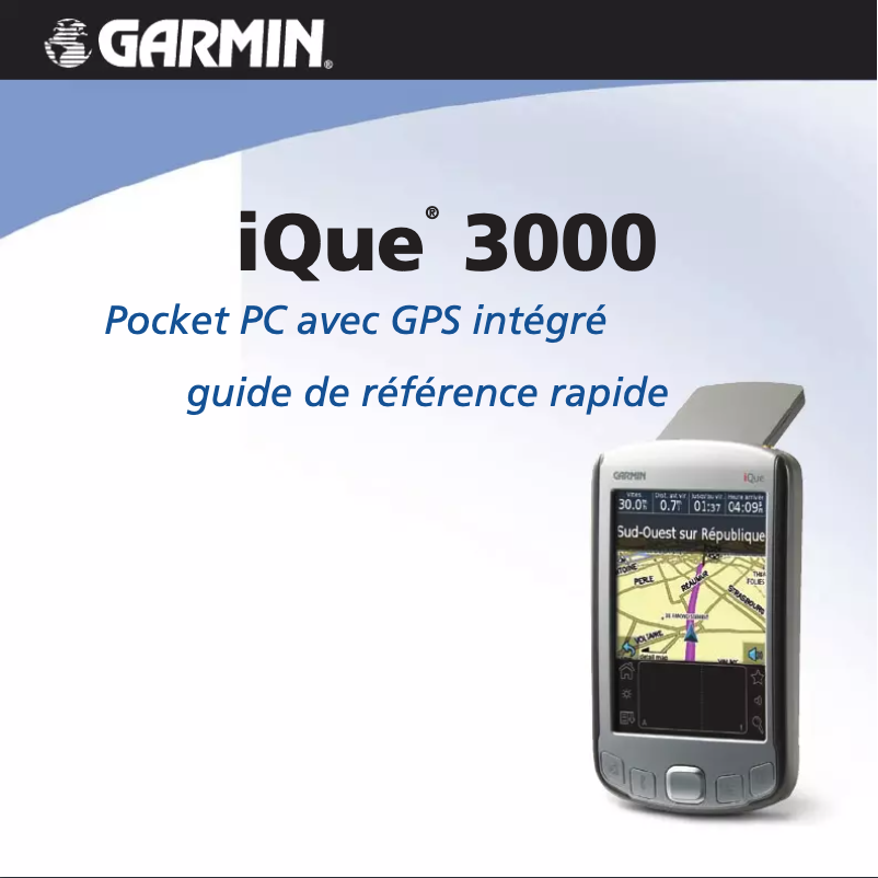 First page image of the manual for iQue 3000