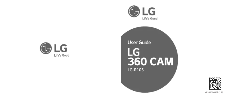 Page 1 de la notice Manuel utilisateur LG R105