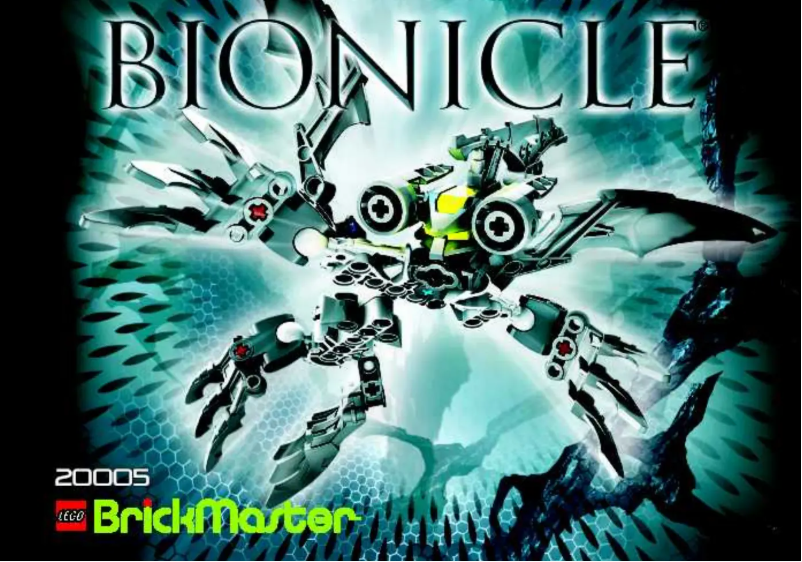 First page image of the manual for Brickmaster - Bionicle