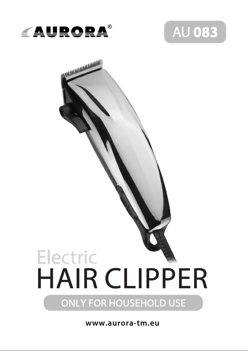 First page image of the manual for AU 083