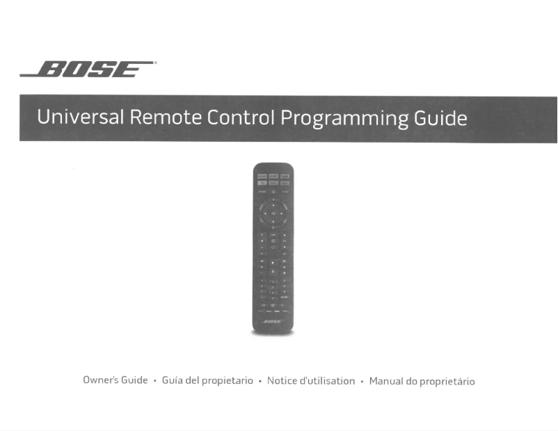 Page 1 de la notice Manuel utilisateur Bose RC-PWS III