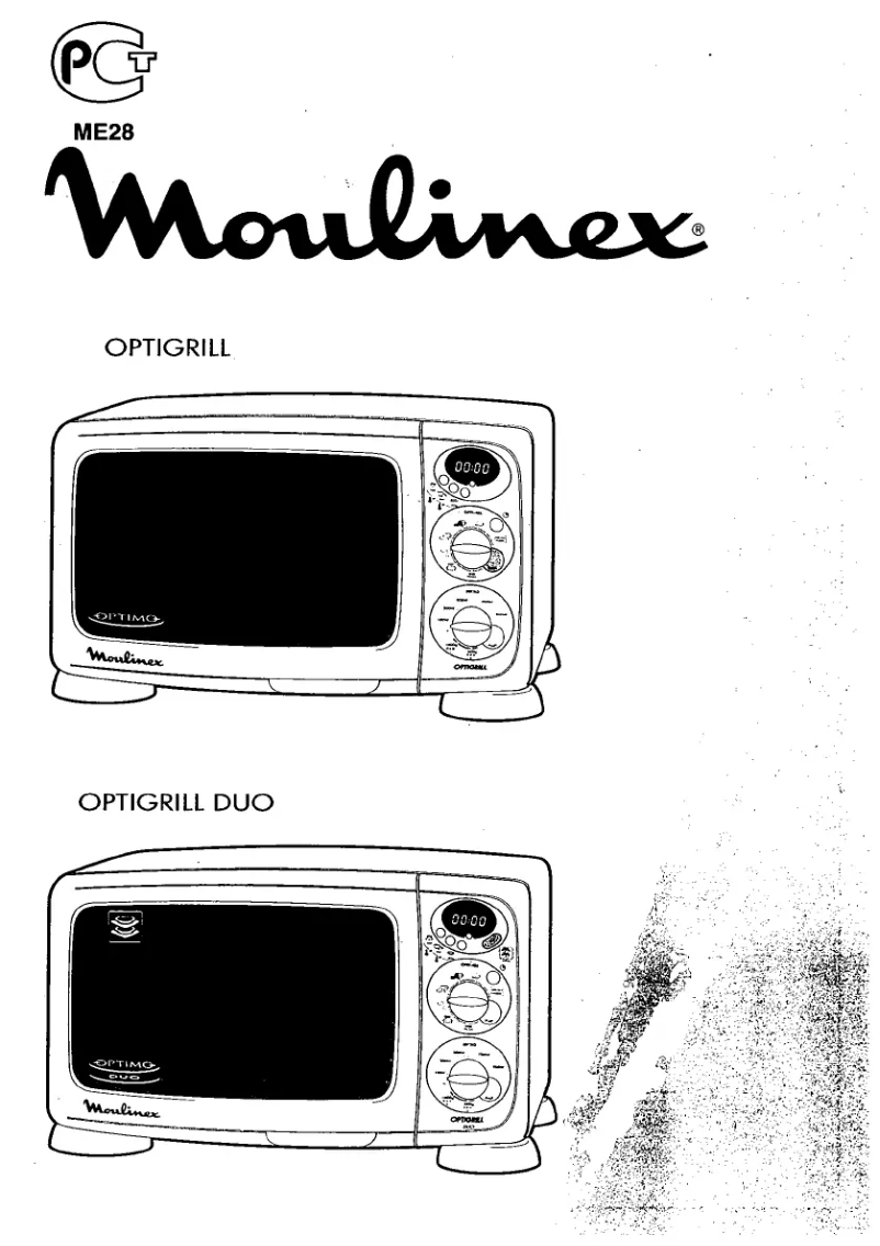 First page image of the manual for Optigrill ACY9