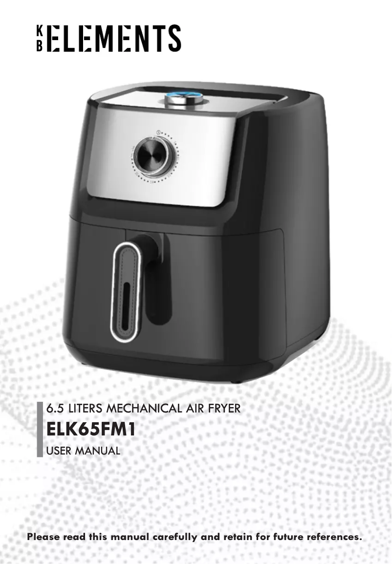 First page image of the manual for ELK65FM1