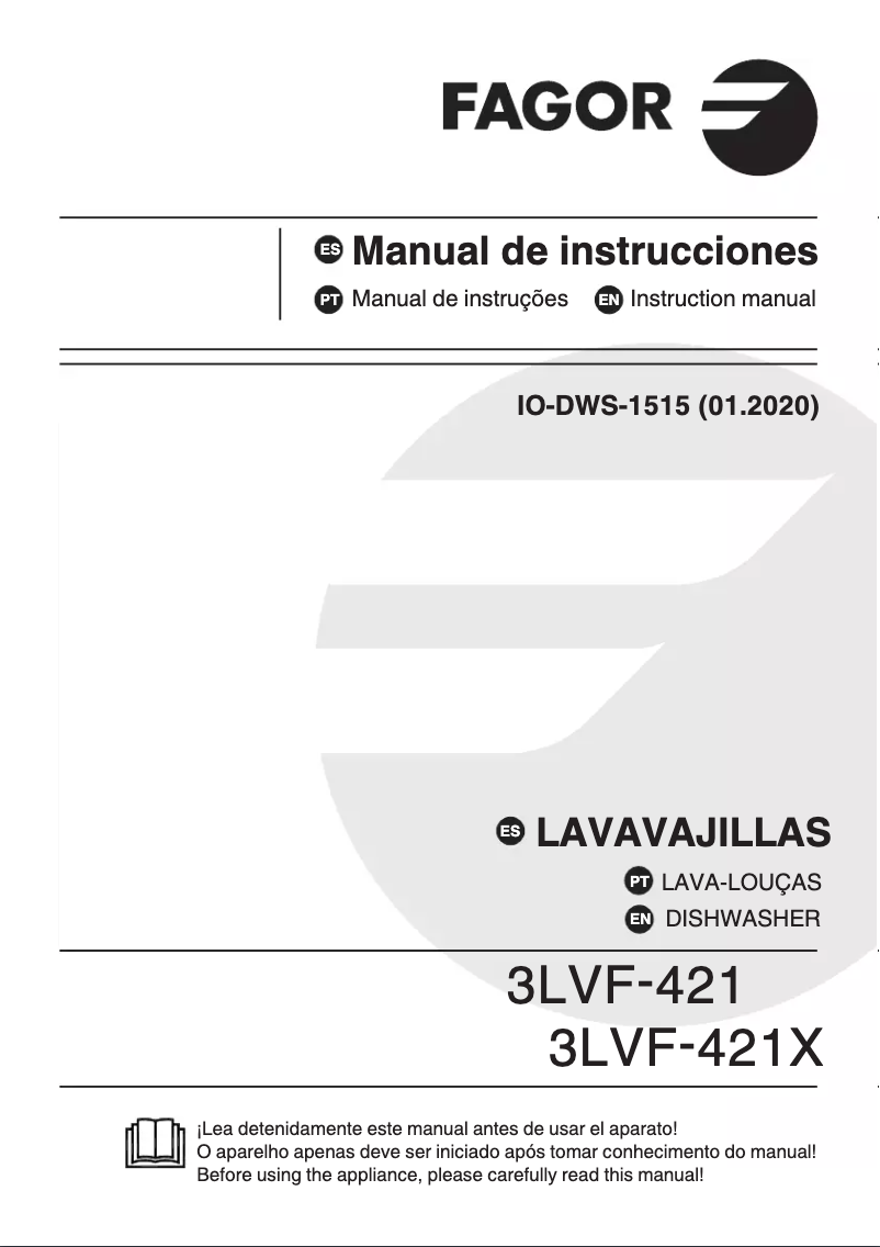 First page image of the manual for 3LVF-421