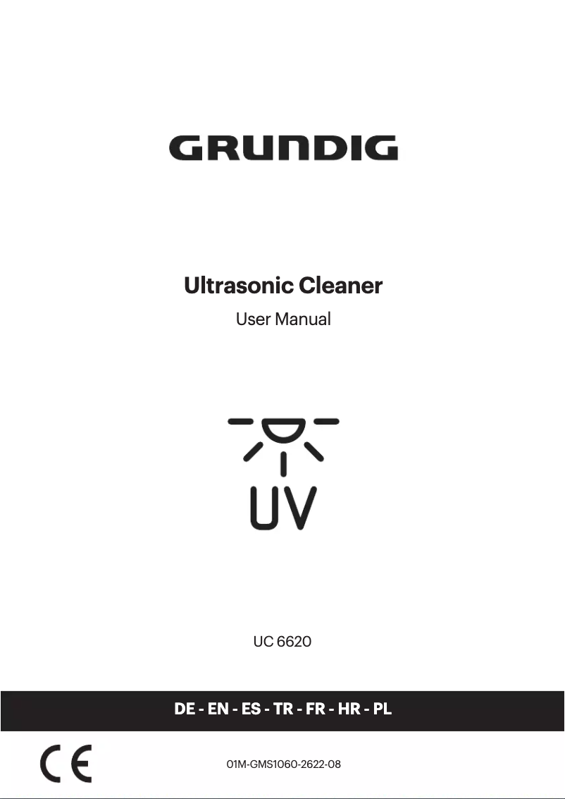 Page 1 of the manual User Manual Grundig UC 6620