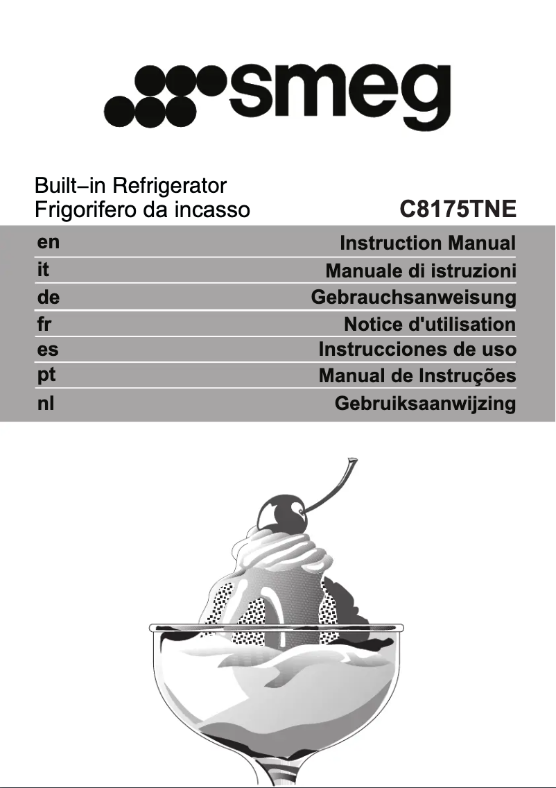 First page image of the manual for C8175TNE