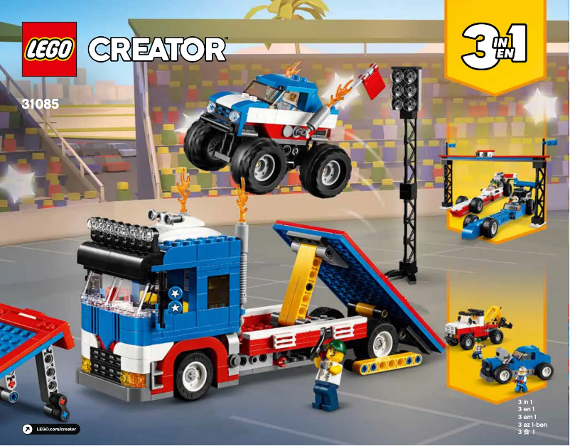 First page image of the manual for Creator 31085