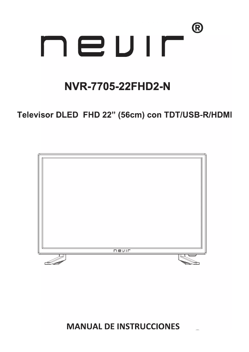 First page image of the manual for NVR-7705-22FHD2-N