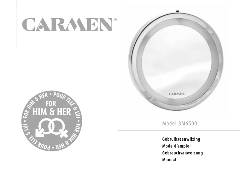 First page image of the manual for BM6500