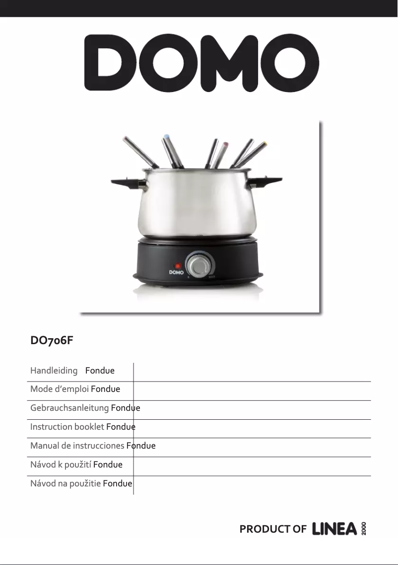 Page 1 of the manual User Manual Domo DO706F