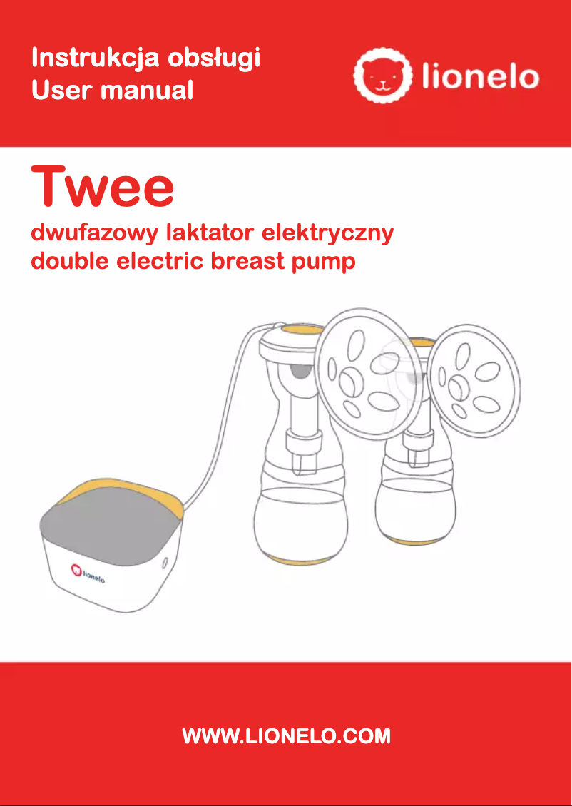 Page 1 of the manual User Manual Lionelo Twee