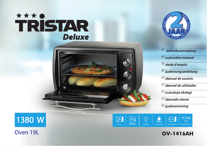 First page image of the manual for OV-1416AH