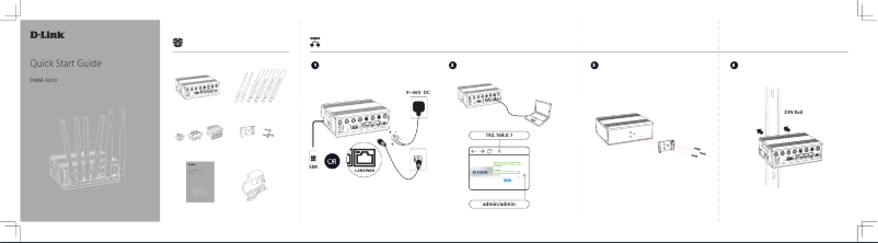 First page image of the manual for DWM-3010