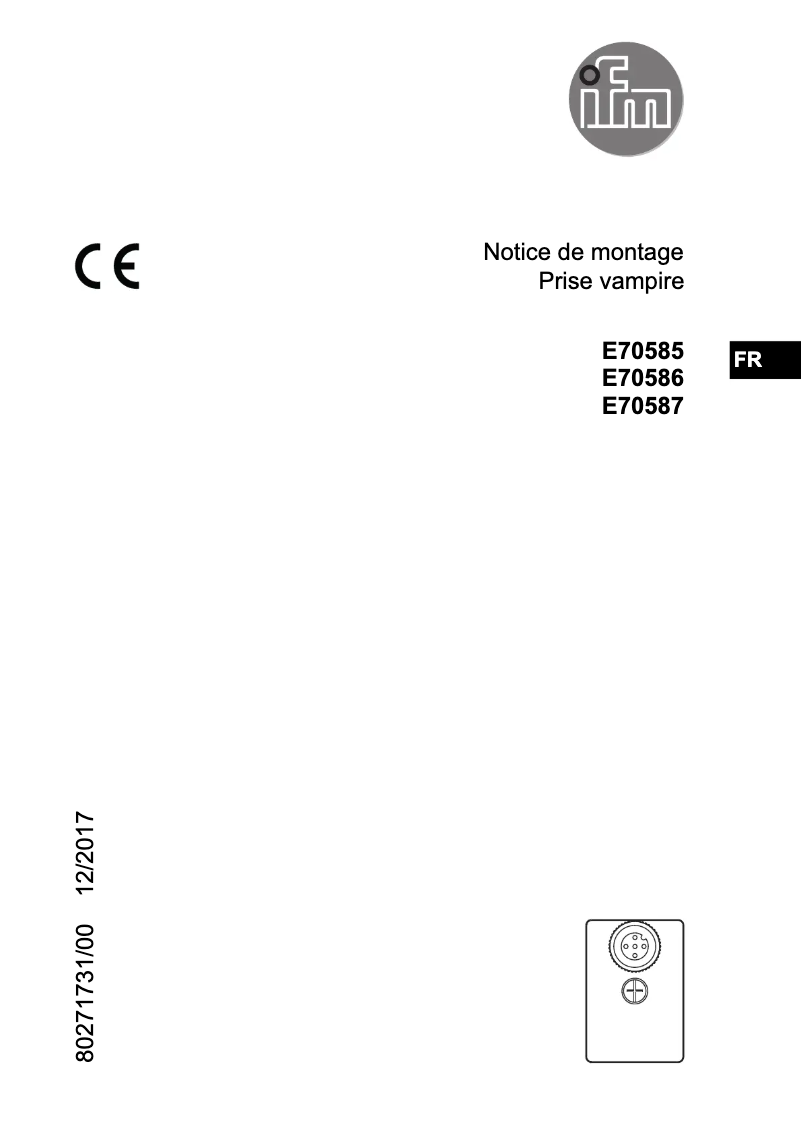 First page image of the manual for E70586