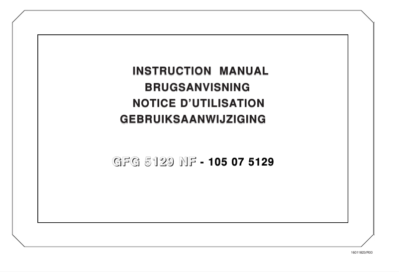 First page image of the manual for Y2130F02