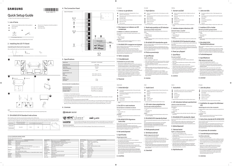 Page 1 of the manual User Manual Samsung HG32EJ690WU