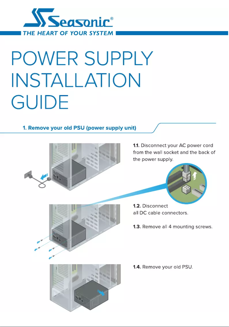 First page image of the manual for G12 GC-750