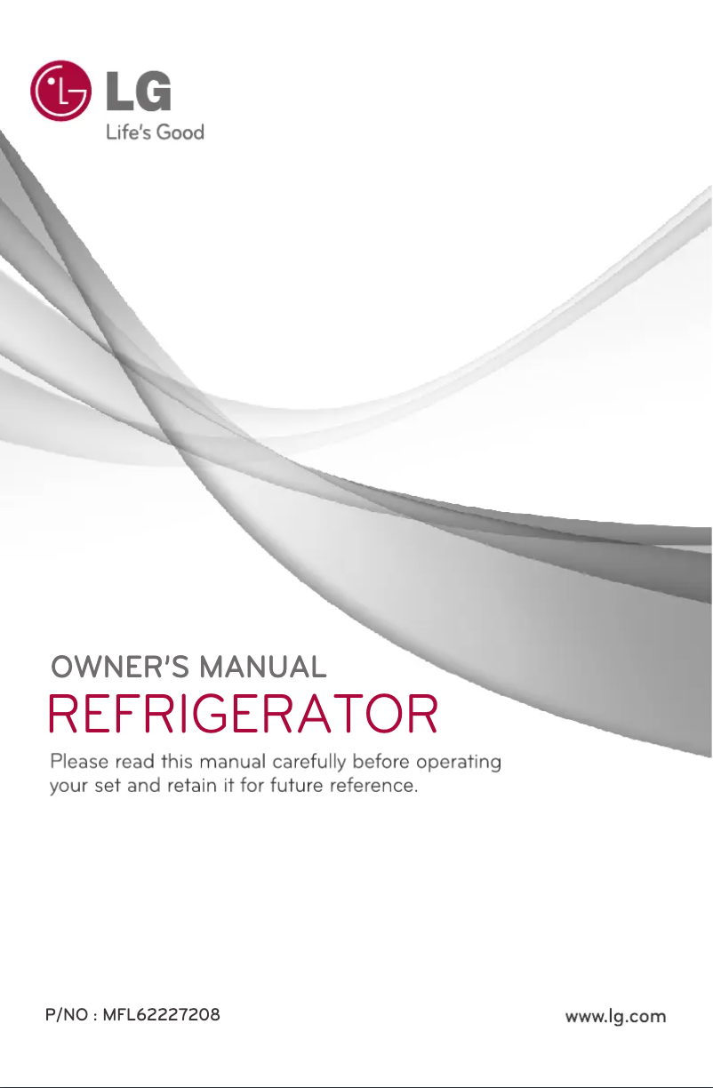 First page image of the manual for GL-B292RPTL