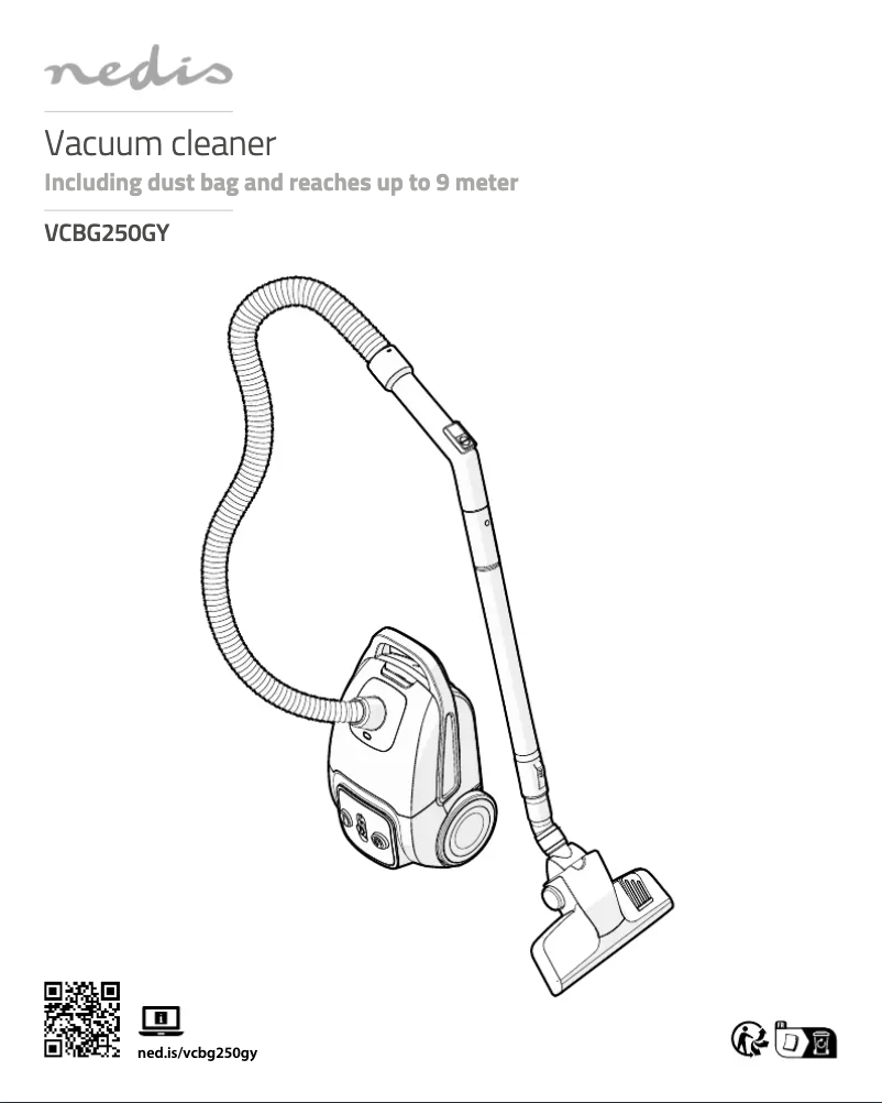 First page image of the manual for VCBG250GY