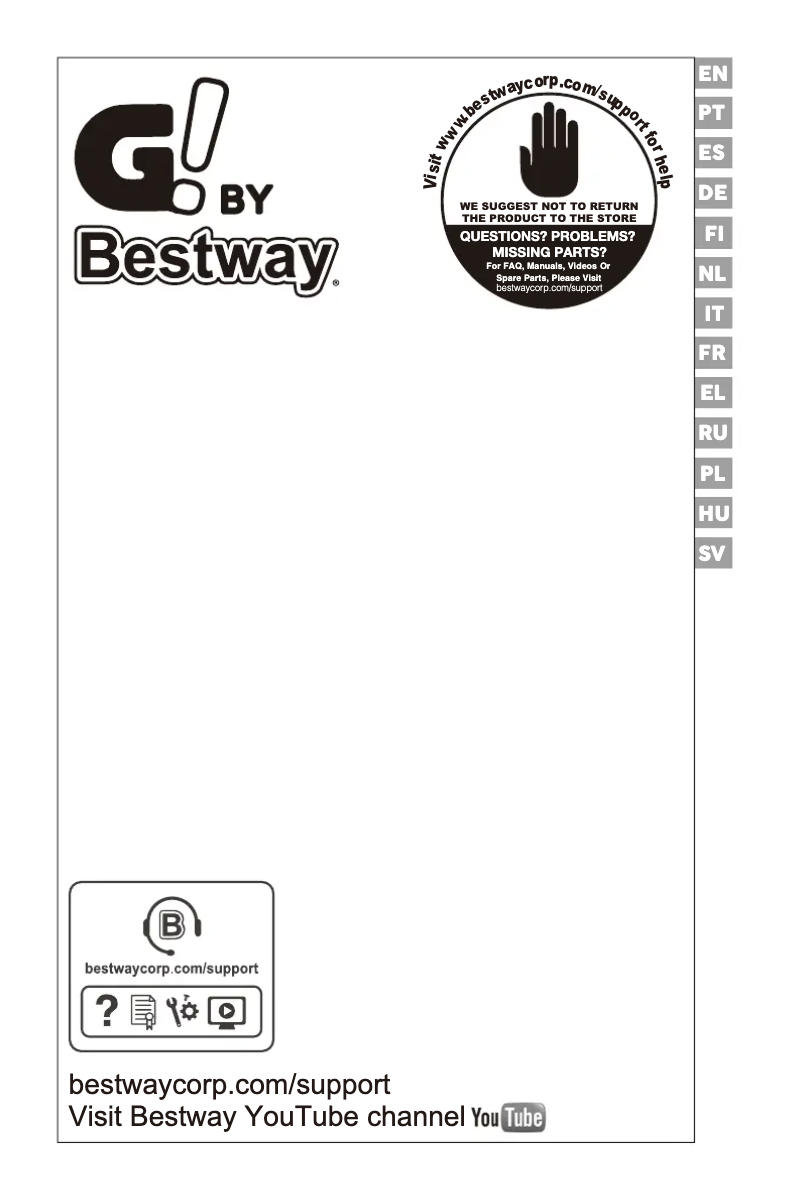 Page 1 of the manual User Manual Bestway GIFI 15461