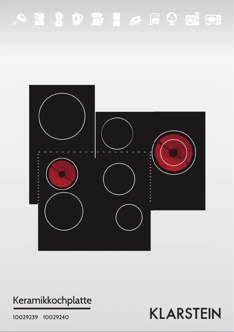 First page image of the manual for 10029239