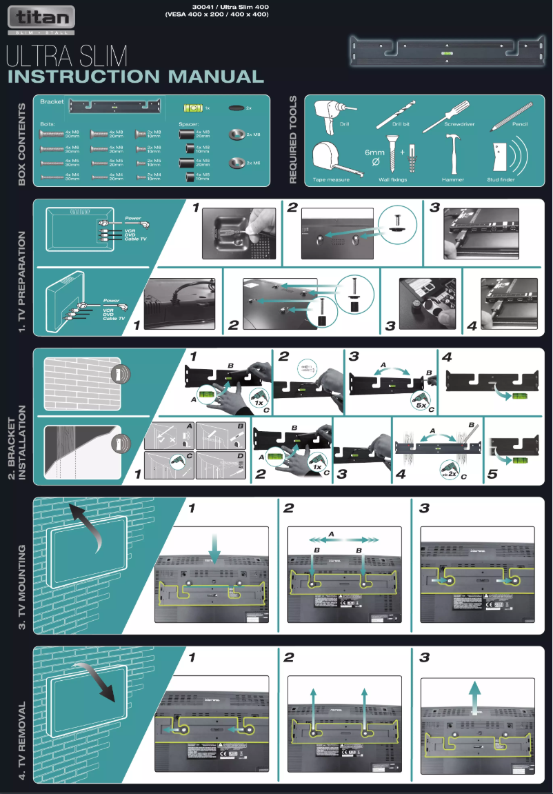 First page image of the manual for 30041