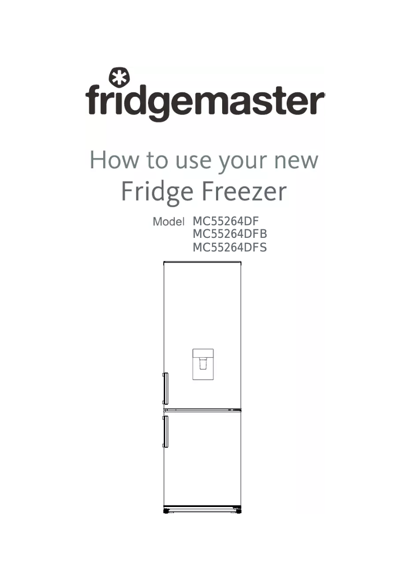 First page image of the manual for MC55264DF