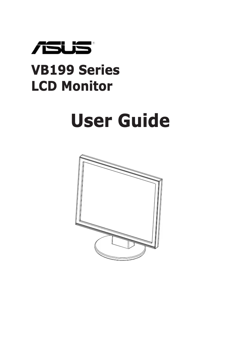 First page image of the manual for VB199D