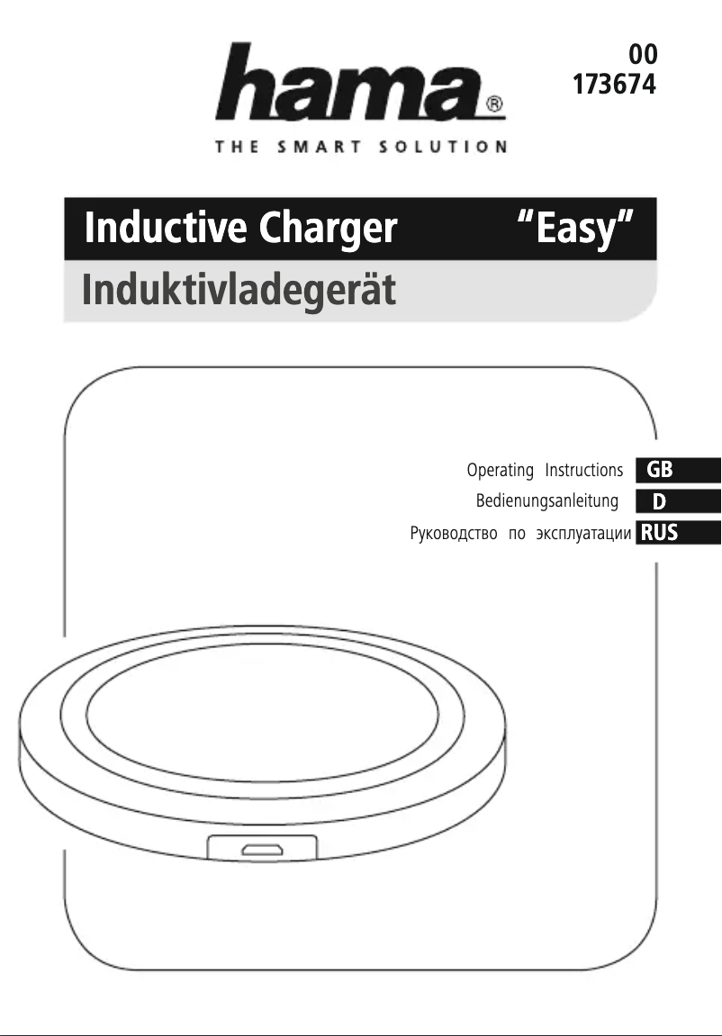First page image of the manual for Easy 173674