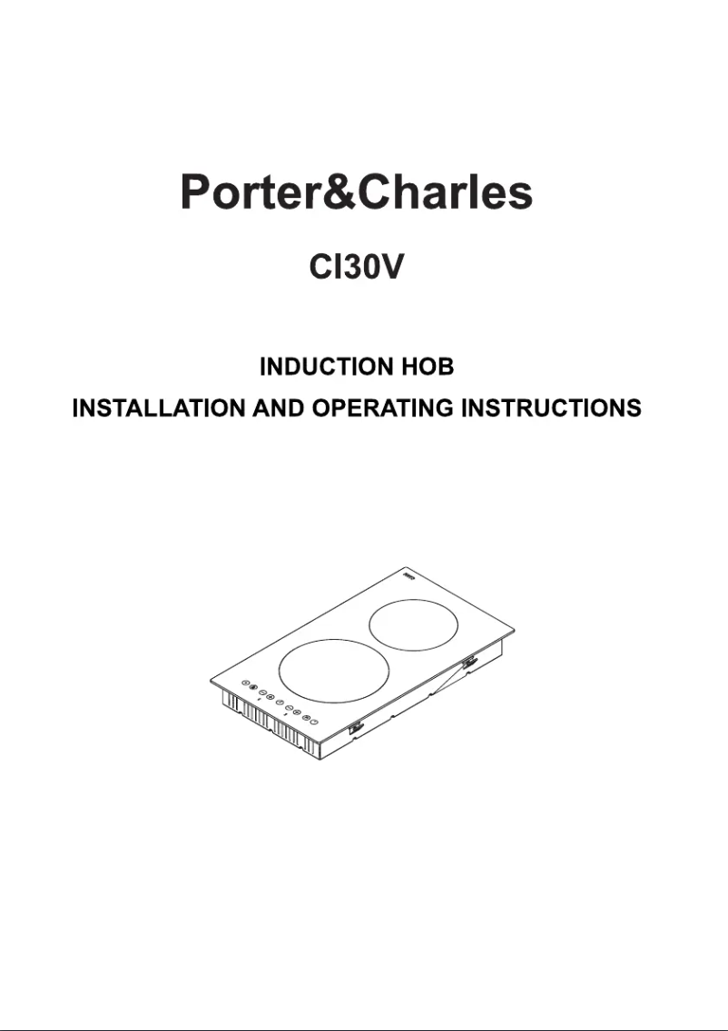 Page 1 of the manual User Manual Porter & Charles CI30V