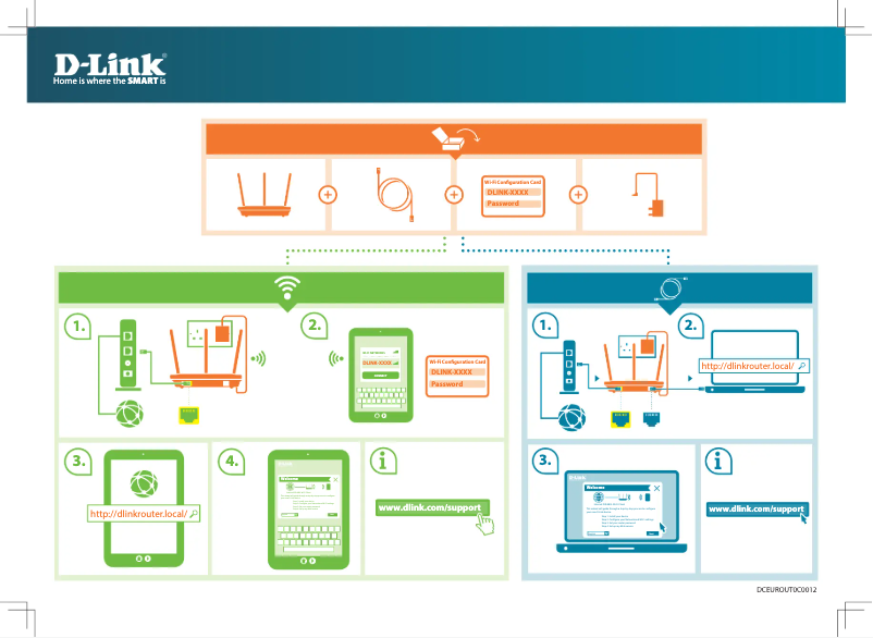 Page 1 of the manual Installation Guide D-Link DIR-869